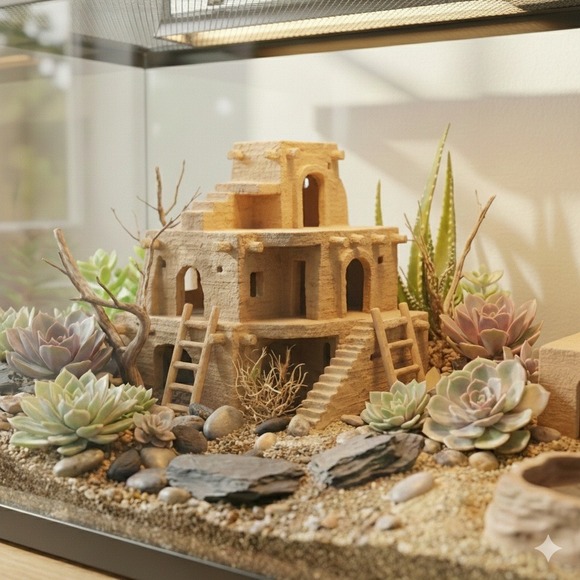 5 Amazing Cliff Dwellings To Explore In U.S. National Parks  Desert Pueblo‎ Cliff/Cave Dwelling Reptile Hide and Climb